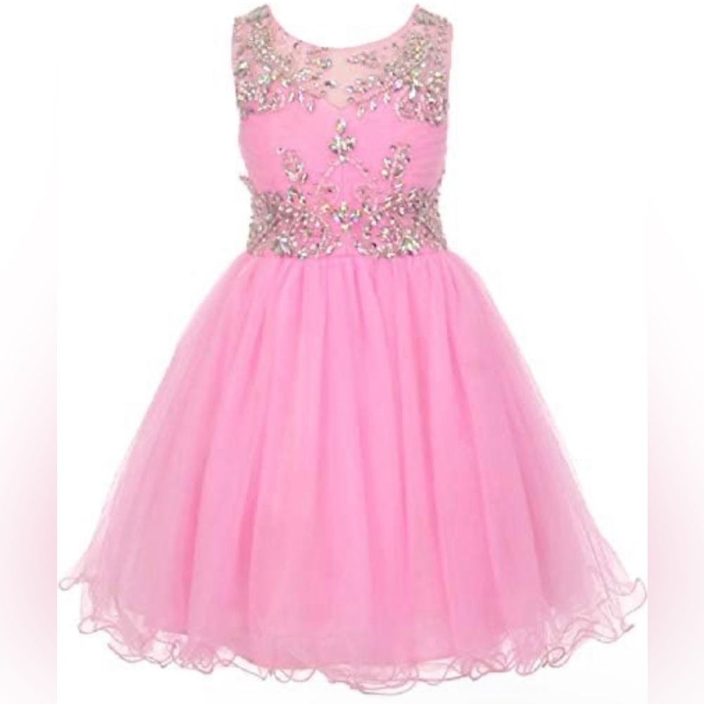 Cinderella Couture Light Pink Pageant Dress
